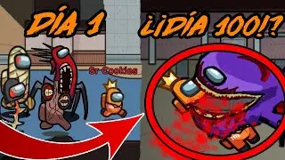 SOBREVIV&Iacute; 100 DIAS CONTRA TODOS Los IMPOSTORES MALDITOS De AMONG US 😱 PELICULA De Sr Cookies