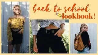 BACK TO SCHOOL OUTFIT IDEAS | 5 Outfits for school 2017-2018 // Rebecca Ellie
