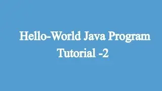2.Hello World Javascript Program