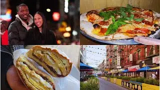 NYC Vlog Day 4: Tompkins Bagels, Chinatown, Little Italy, High Line, SoHo & Times Square