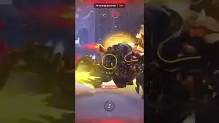 That was close, Reinhart 😂 #overwatch2 #ow2 #overwatch2gameplay #playstation #playstation5