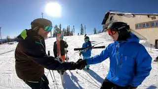 The Lynch Family Learns to Ski at Silver Mountain Resort!