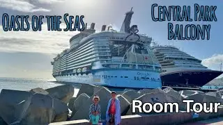Oasis of the Seas Central Park Balcony Room Tour