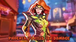 Marvel Rivals PHOENIX 24 KILLS 18K DAMAGE Gameplay in SEASON 6.0 (No Commentary)