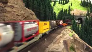 TEC  MISTO RTC/LOKOMOTION ROCO BR189-917+BR189-918.plastico di schio (video 2)