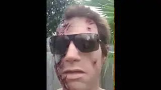 REALFLESH CYBORG (TERMINATOR 1 LOOK) SILICONE MASK