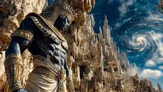 The Guardian of the Cosmic Gate | Ancient Egyptian God in a Star born World