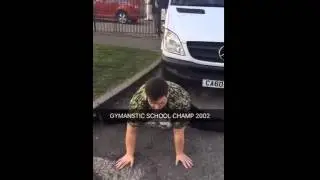 Hold my fries while I do Gymnastics