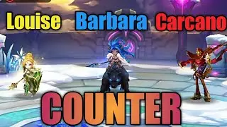 Counter Louise Barbara Carcano Siege Battle Summoners War STC Channel