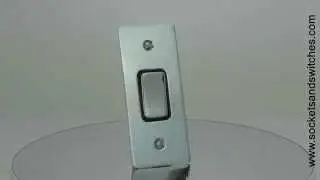Architrave Polished Chrome Switches