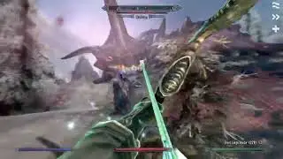 I was NOT okay! #funny #twitchstreamer #skyrim #gaming #gameplay #dragon