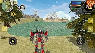 Robot Shark 2 - Firetruck Robot | Walkthrough GamePlay #3