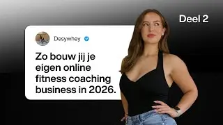 Zo bouw jij je eigen online fitness coaching business in 2026 - deel 2