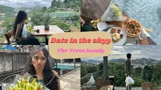 නුවර ලස්සනටම පේන  Hotel එක🤩 |  The Trees Kandy 🌳 | Kandy වල යන්නම  ඕන  date place එකක්❤️ #love #vlog