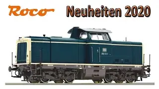 Die #Roco Modellbahn Neuheiten 2020 Spur H0 und Spur H0e in der &Uuml;bersicht