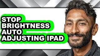 How to Stop Brightness Auto Adjusting Ipad (only Way)