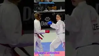Zaretska Irina #kumite #karategirl #karate #shorts #karateka #wkf #powergirl