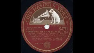 Concerto 9 Op.7 No.3 GF Händel, Philharmonia Orchestra and G. Thalben-Ball (78 rpm's, 1948)
