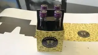 Creating a wine bottle carrier using a Canon imagePROGRAF printer and Graphtec contour cutter system