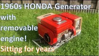 Another 1960s Honda vintage generator - the E600 G25 - WILL IT RUN