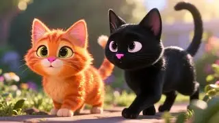 Six Little Kittens 🐱🎶 | Cute Animal Song for Kids | Nursery Rhymes & Songs for Toddlers