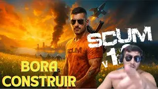 SCUM - BASE CONSTRUCTION! PT BR ENG  !LOJA !PIX !SHOPEE AO VIVO