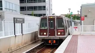 WMATA Metrorail : Grosvenor Bound Breda 3000 Series Red Line Train @ NoMa-Gallaudet U Station