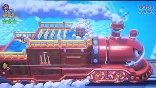 Super Mario 3D world Nintendo Switch - World 3 - The Bullet Bill Express 