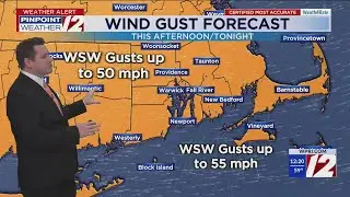 WPRI 12 Weather Forecast 10/31/25: Wind Advisory This Afternoon & Tonight