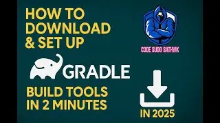 How to Download & Set Up Gradle for window 11 in 2025🚀 | Quick 2 Min Tutorial🔧