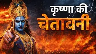 Jab Bhagwan Krishna Chetavni Dete Hain 😱 | By Jeet Sir #krishna