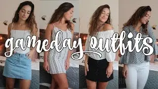 AFFORDABLE COLLEGE GAMEDAY OUTFIT IDEAS!