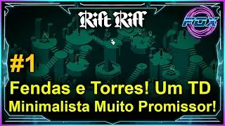 #1 Fendas e Torres! Um TD Minimalista Muito Promissor! - Rift Riff