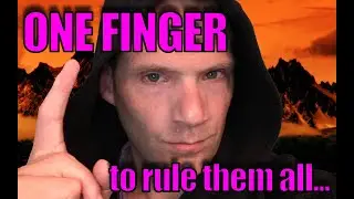 How To Play Epic Guitar with Only One Finger - Amaze Your Friends!