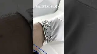 Rolex Datejust 41, Oystersteel and 18k White Gold, Blue Dial, 41mm, Fluted, Jubilee, Ref#126334-0002