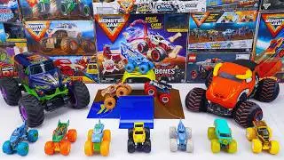 Monster Jam Collection Unboxing Review | Monster Jam Monster Trucks Demolition Doubles