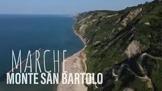 Monte San Bartolo - wybrzeże Adriatyku w Marche