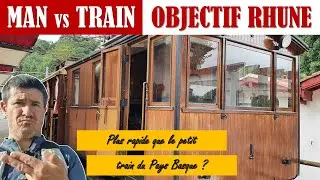 MAN vs TRAIN : Objectif Rhune | Qui sera le plus rapide ?