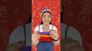 Aprenda as cores: roxo 💜 laranja 🧡 e vermelho ❤️. #educa&ccedil;&atilde;oinfantil #brinquedos #kids