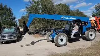 Discover the Power of the Genie GTH 636 Telehandler!