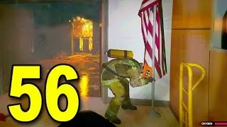 Grand Theft Auto V First Person - Part 56 - Fireman Heist (GTA Walkthrough)