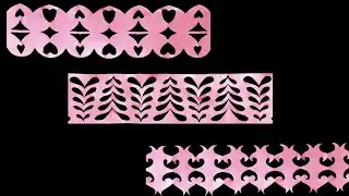 Stunning Paper Cut Borders for Bulletin Boards