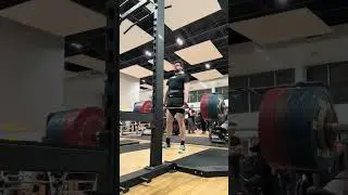 215kg deadlift for 1 rep at RPE 8