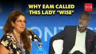 EAM Jaishankar’s roasting reply to this lady on Lok Sabha polls goes viral| Raisina Dialogue 2024