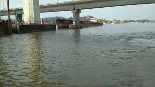 Mandovi River bridge Panjim Goa 🏄