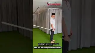 Wrist Ulna Deviation Concentric/Eccentric Stick