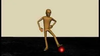 Football Animation Maya 3D