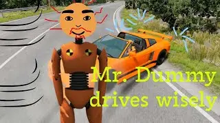beamng drive | Did Mr. Dummy really find a supercar?