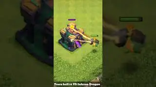 Town hall 14 VS Inferno Dragon | Clash Of clans