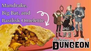 Dungeon Meshi - Mandrake, Big Bat, and Basilisk Omelette - The Easiest and Most Delicious Breakfast!